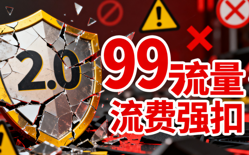 喔刷POS机：2.0平台崩盘：用户99元流量费强扣！怎么避坑？