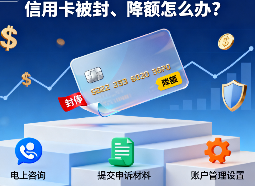 喔刷POS机：信用卡被封、降额怎么办？一文看懂风控规则+提额技巧，收藏不踩坑！