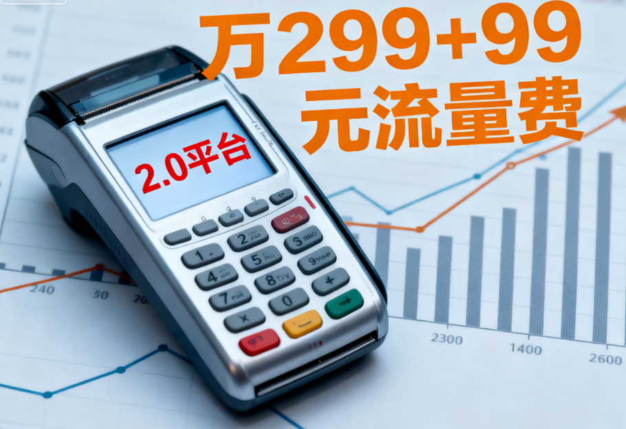 POS机费率暴涨：2.0平台再收割，用户惨遭万299+99元流量费！
