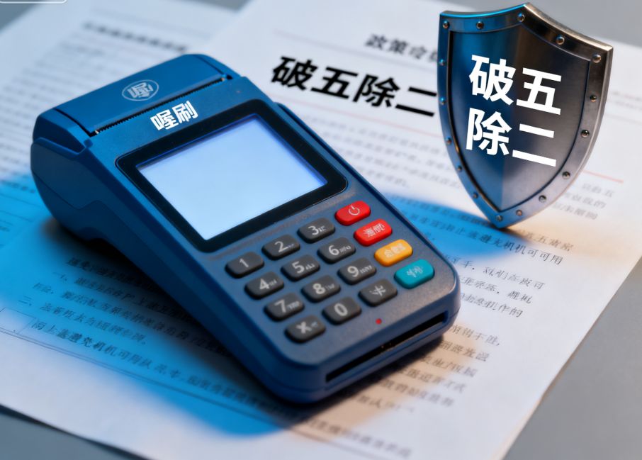 喔刷POS机:“破五除二”新规下,如何避免无机可用?