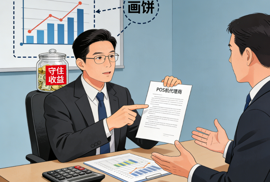 POS机代理商防坑指南：如何识破机构“画饼”，守住分润收益？
