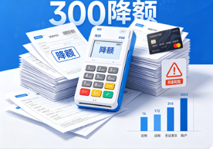 喔刷POS机：信用卡风控升级！300份降额账单复盘：你的商户数量达标了吗？