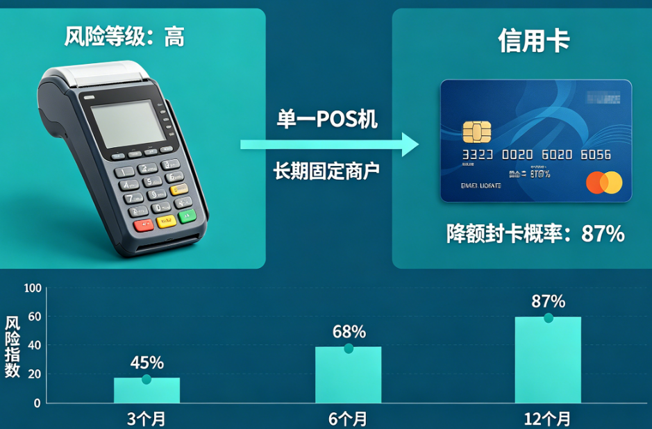喔刷POS机：长期只用一台POS机，信用卡降额封卡风险有多大？