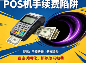 刷一万被扣300元？2.0模式POS机手续费暗藏陷阱，商户需高度警惕！