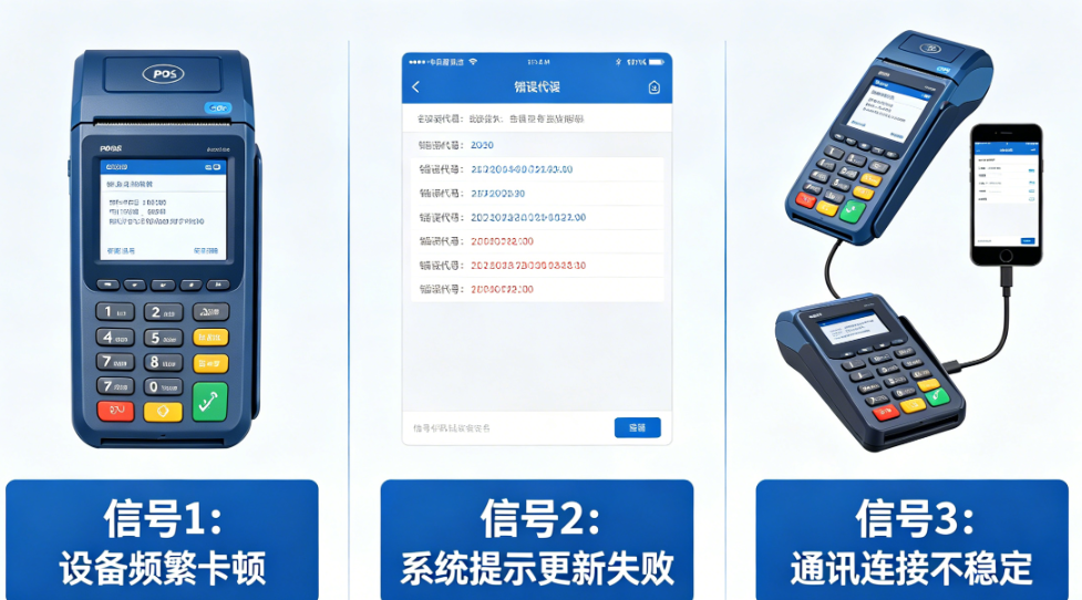 POS机的换机信号是什么?