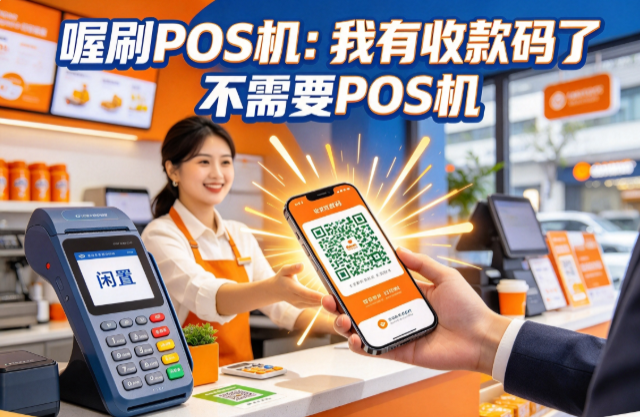 喔刷POS机:“有收款码了,不需要POS机”?